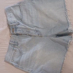 Madewell mom denim Jean shorts